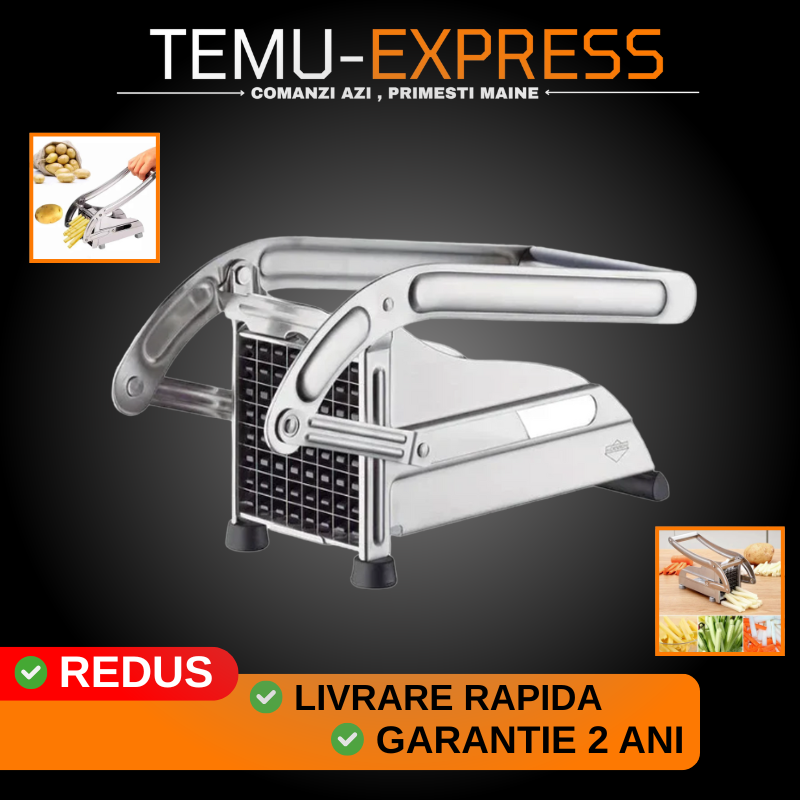 Feliator de cartofi pai cu Doua cutite interschimbabile din INOX