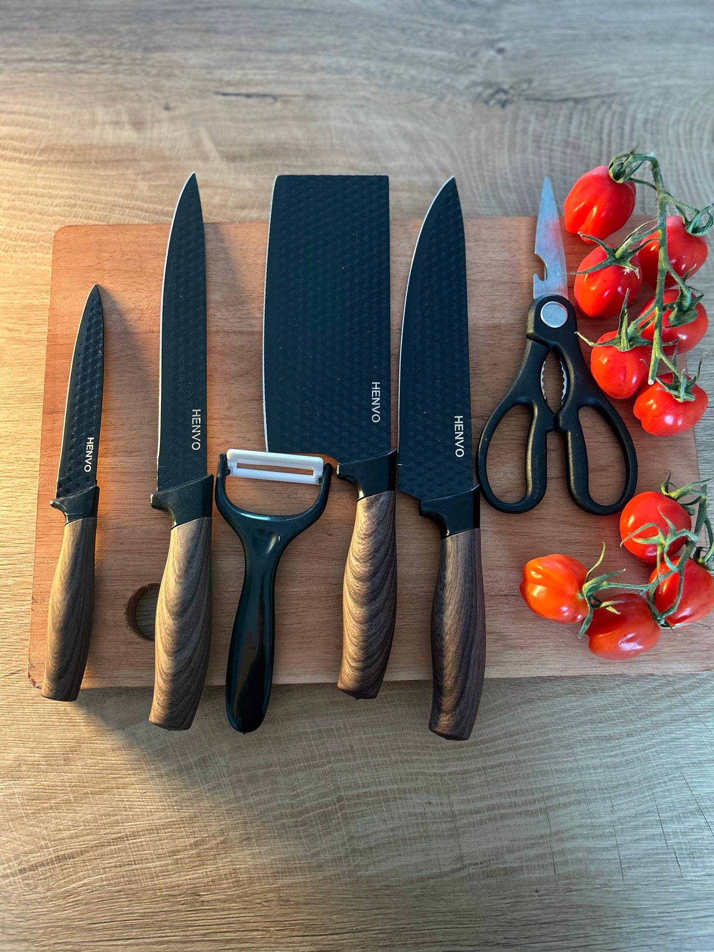 SET 6 Piese Cutite set pentru bucatarie