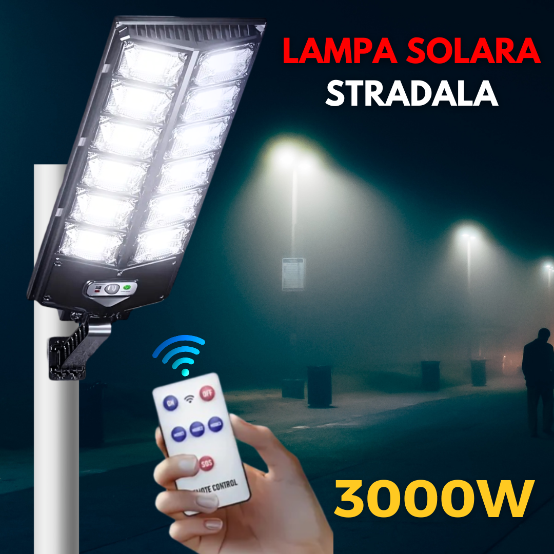 Lampa solară stradală 3000W W789B-6