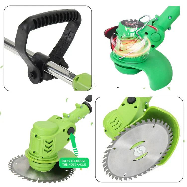 Motocoasa-electrica 48v, 4000mah, 18000 rpm cu 2-acumulatori
