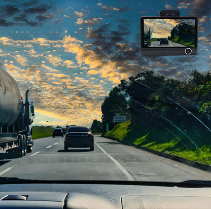Cameră Video Auto Triplă Fata/Spate/Interior