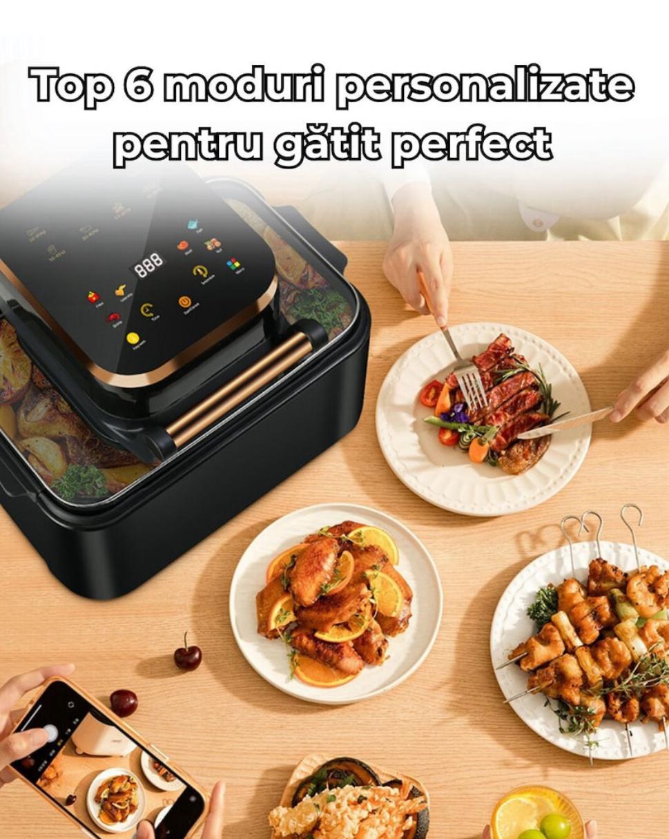 Friteuză cu Aer Cald, 12L