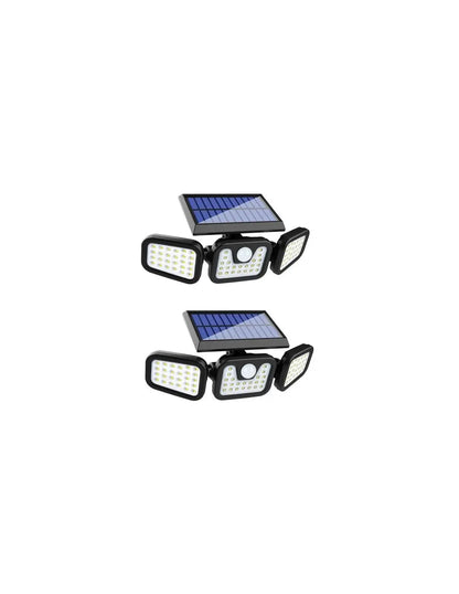 Set 4 Lampi cu incarcare Solara Senzor de Miscare Prindere pe Perete